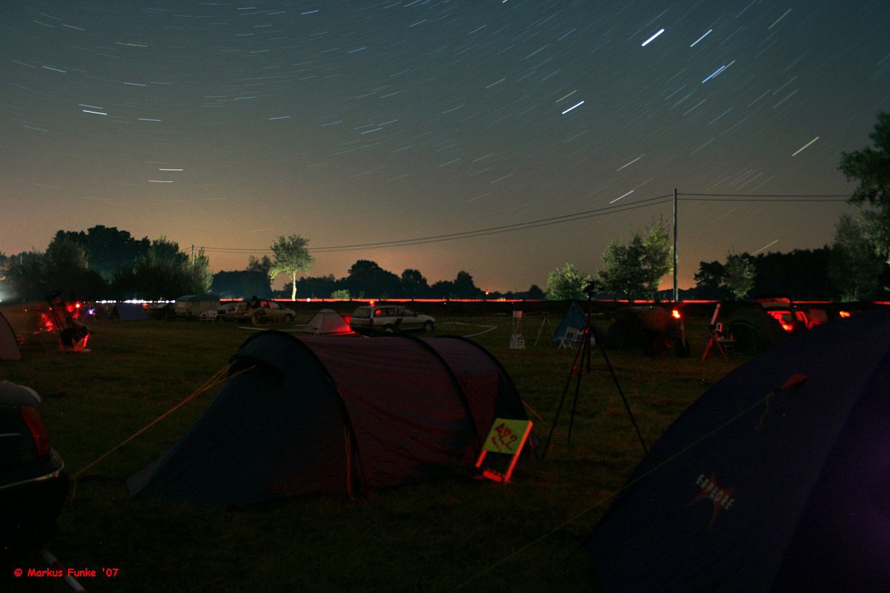 Nachtimpressionen vom HTT 2007