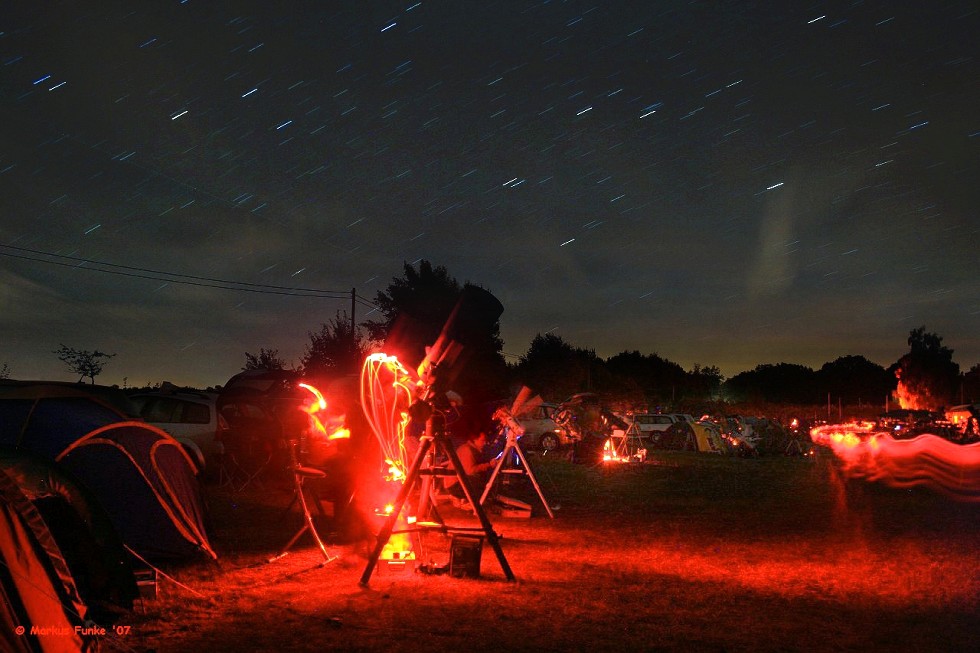 Nachtimpressionen vom HTT 2007