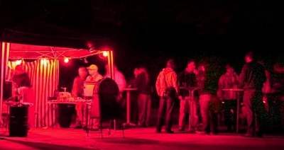 H-alpha-Biergarten auf dem HTT