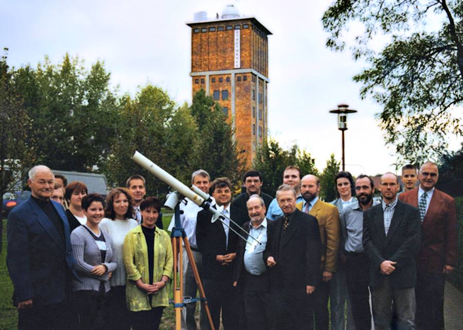 Gruppenbild 1. HTT/Sternwartenjubil�umsfeier