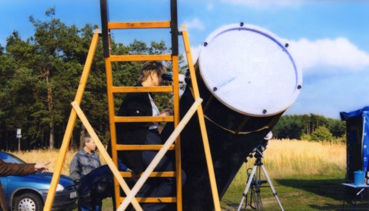 Sonnenbeobachtungen mit dem gro�en Dobson