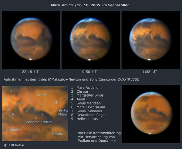 Mars im Sechszöller.