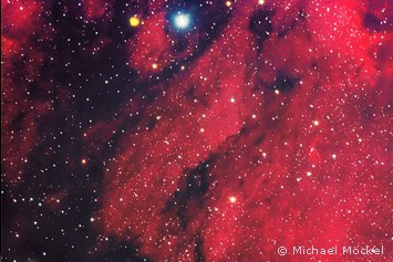 Der Pelikannebel, aufgenommem beim 10. HTT