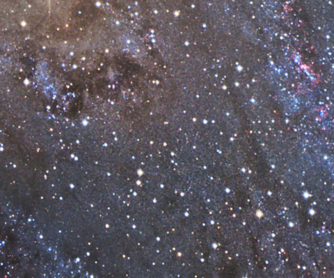 Mit Klick ins Bild gelangt man zur höheren Gesamt-Auflösung vom M 31 - und danach zur nächsten Seite dieser Fotostrecke.