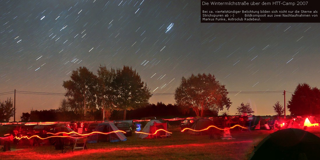 Nachtimpressionen vom HTT 2007