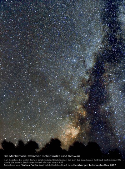 Die Sommermilchstrae auf dem HTT 2007 © Markus Funke