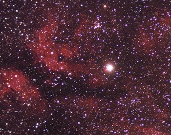 Die Region um Gamma Cygni. © Ralf Hofner