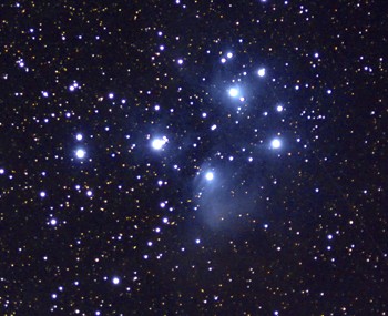 Die Plejaden. © Ralf Hofner