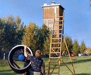 Blick zur Sternwarte