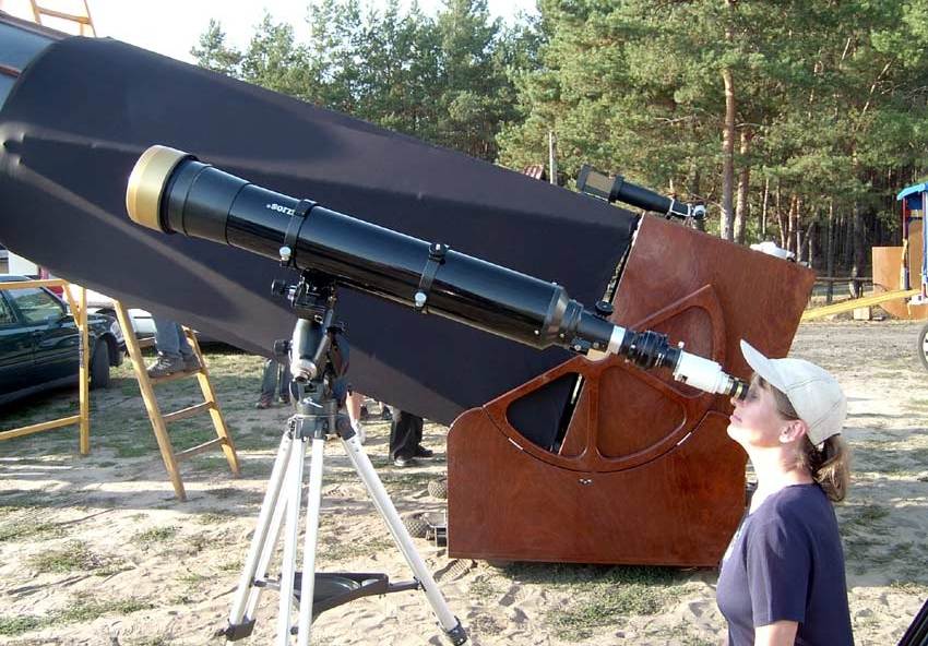 Sonnenbeobachtung mit dem 140mm Coronado-Teleskop