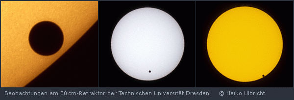 Venustransit in Dresden © Heiko Ulbricht