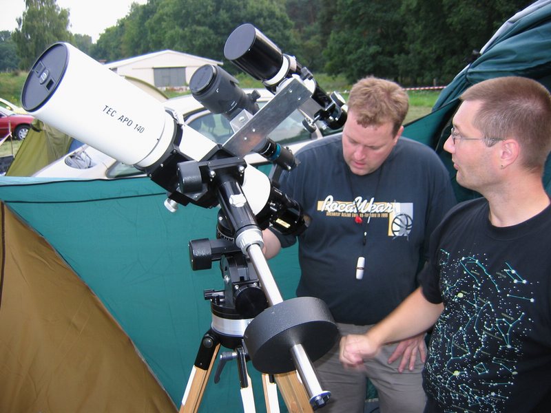 TEC-Apo in einer Zeltsternwarte