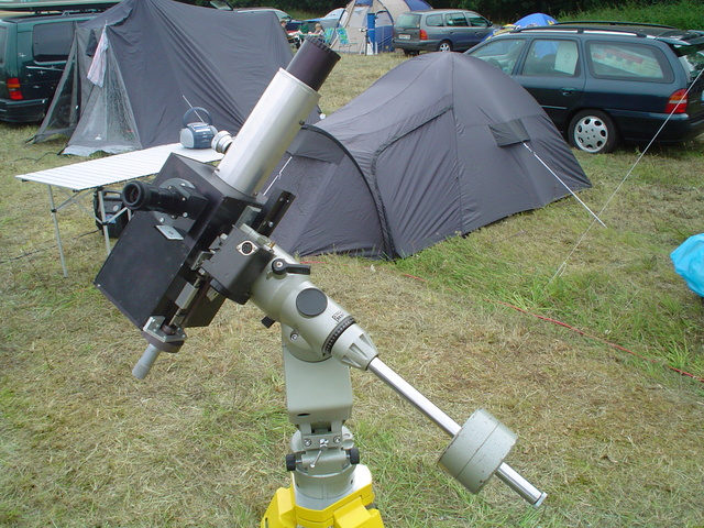 Kein Fernrohr sondern ein Spektroskop