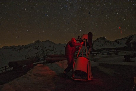 Beobachtungen auf der Edelweispitze