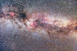 Sommer-Milchstraße über Jeßnigk (Südbrandenburg)