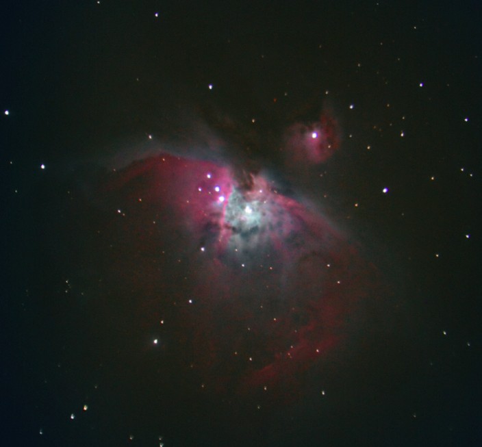 M42, Instrumentariumtest am 30.12.2008 ©  Stefan Simon